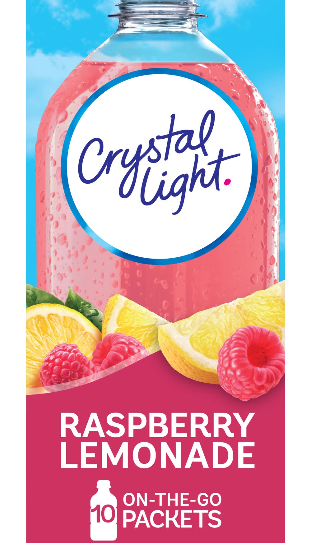 Crystal Light Drink Mix, Raspberry Lemonade (0.08 oz)