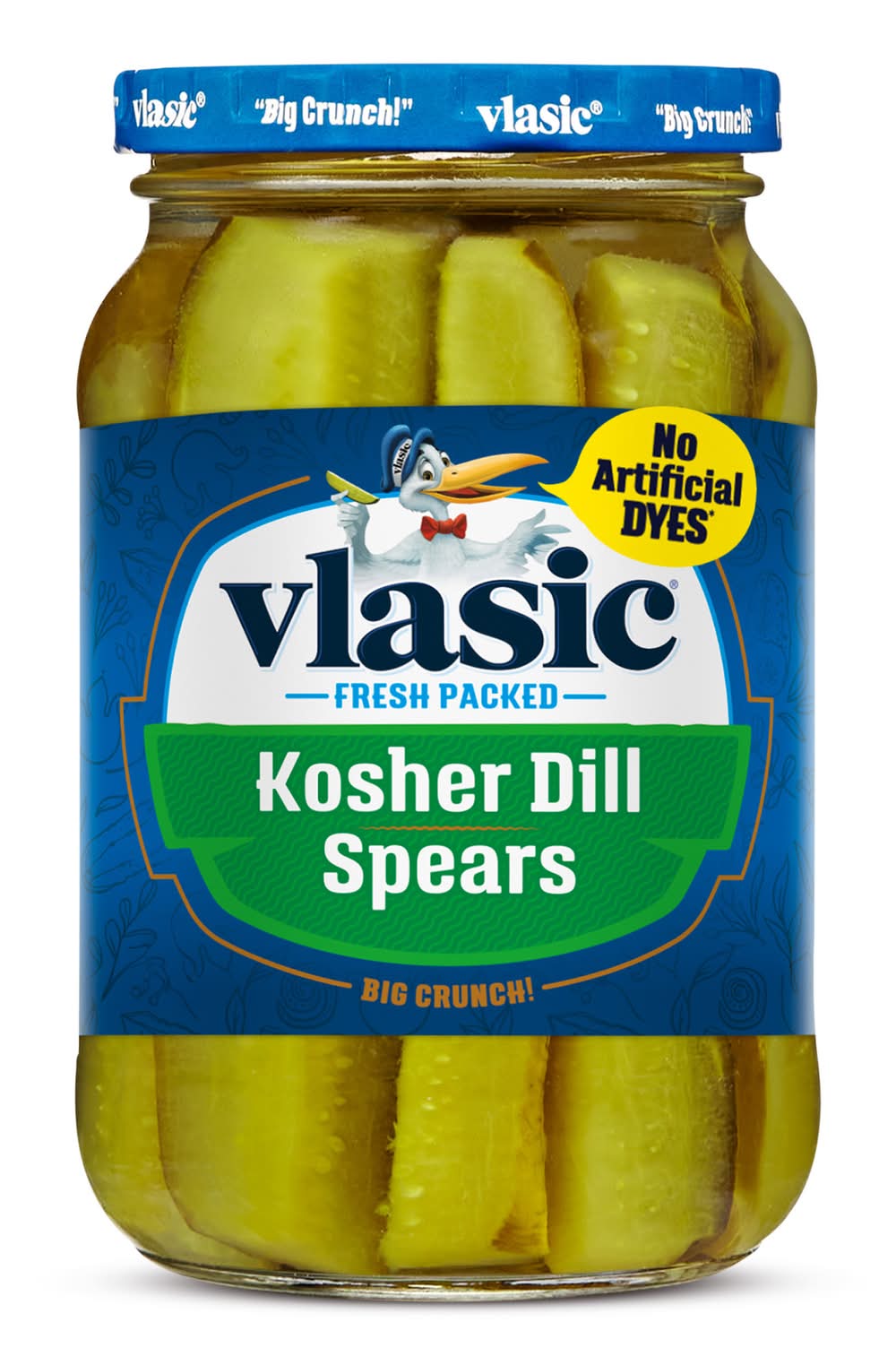 Vlasic Kosher Dill Pickle Spears (16 fl oz)