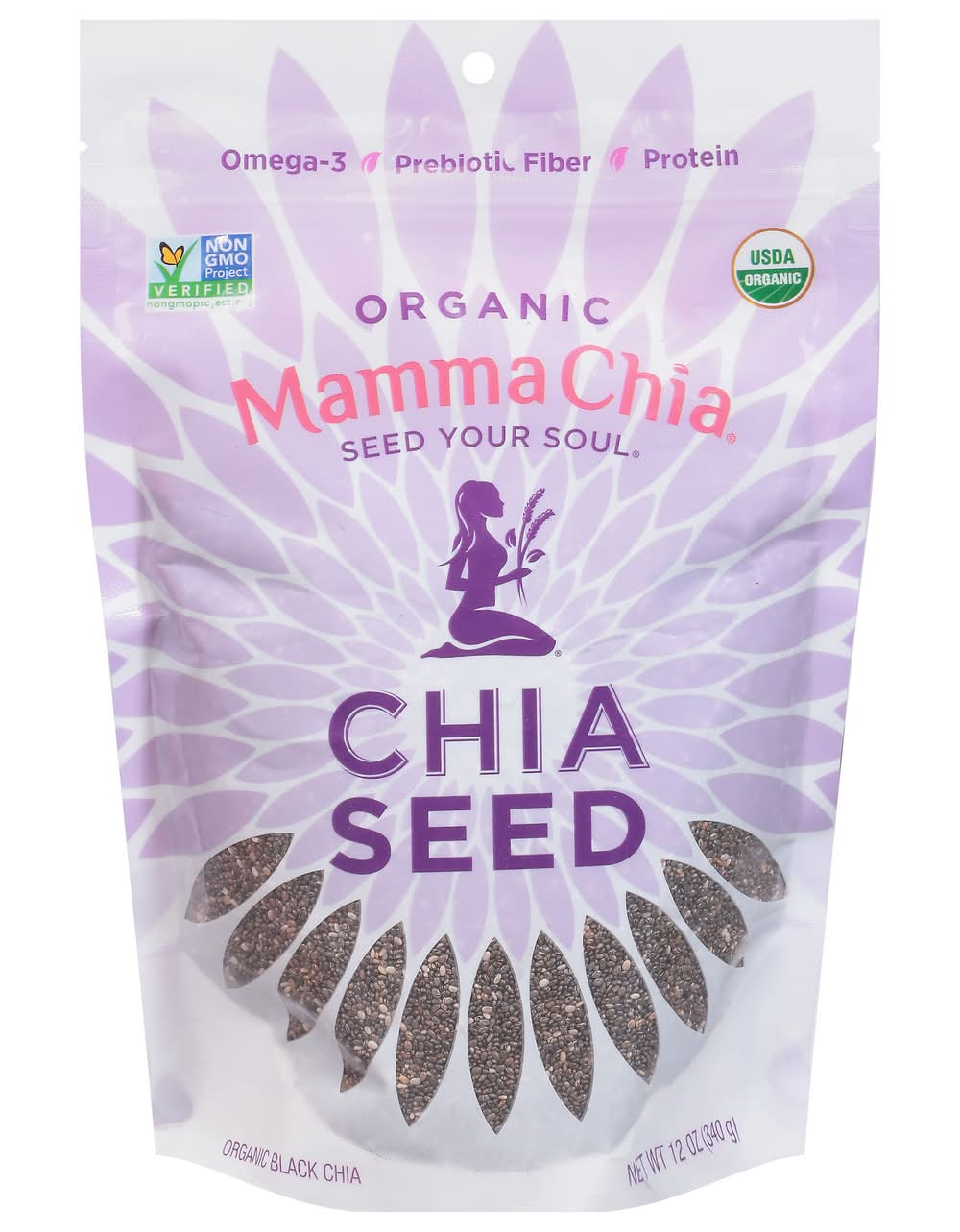 Mamma Chia Organic Black Chia Seed (12 oz)