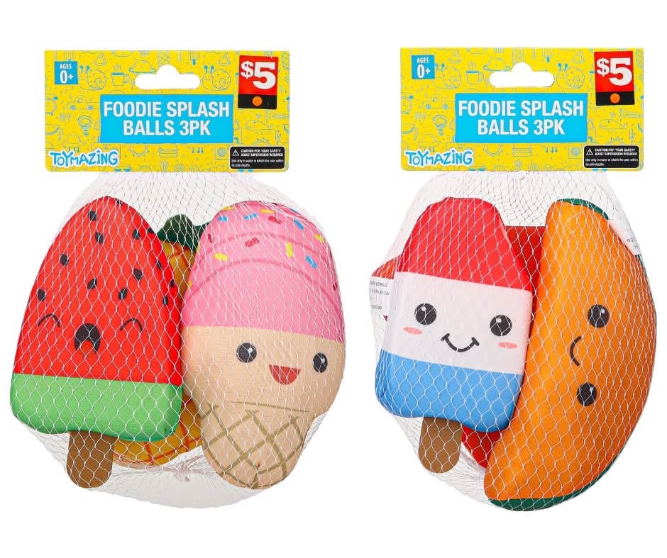 Toymazing Foodie Splash Balls (2 x 3 ct)