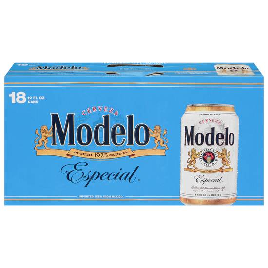 Modelo Especial Cerveza Mexican Lager Beer (18 ct, 12 fl oz)