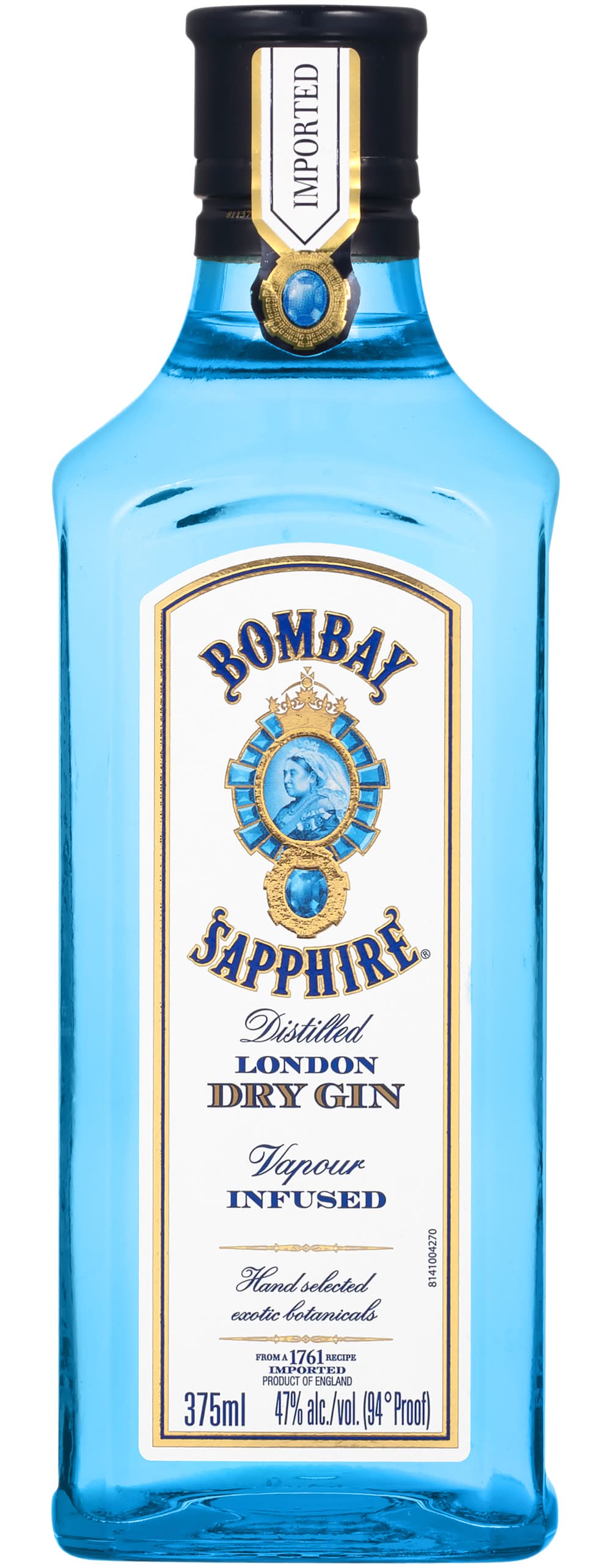 Bombay Sapphire Vapour Infused Distilled London Dry Gin (375 ml)