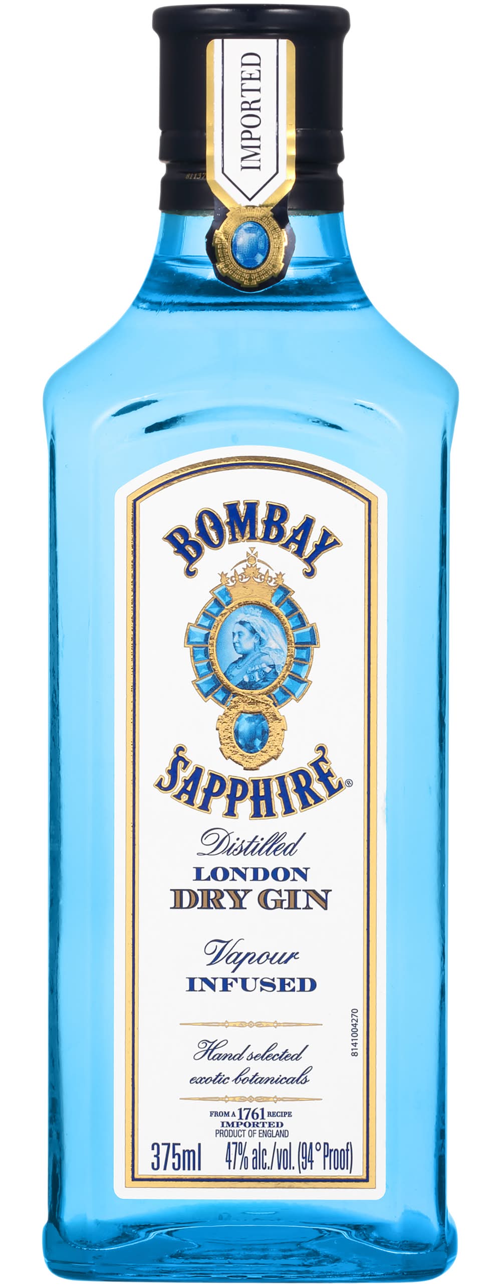 Bombay Sapphire Vapour Infused Distilled London Dry Gin (375 ml)