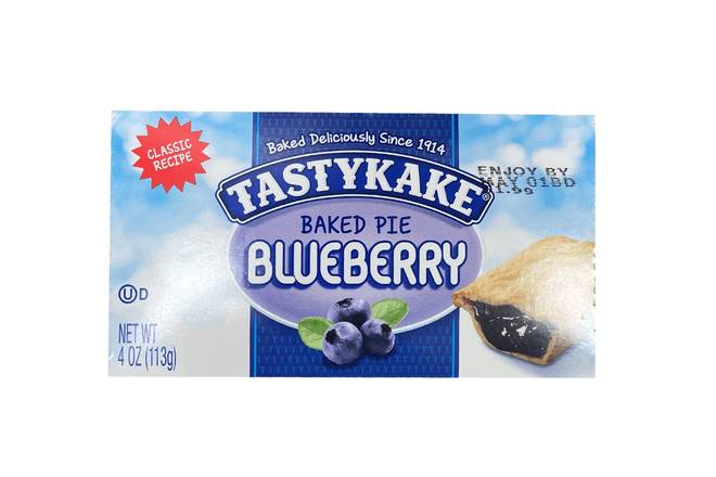 Tastykake Baked Blueberry Pie (4 oz)