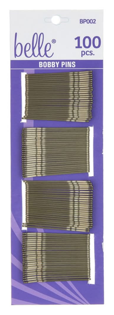 Studio Selection Bobby Pins Brown 100 Ct