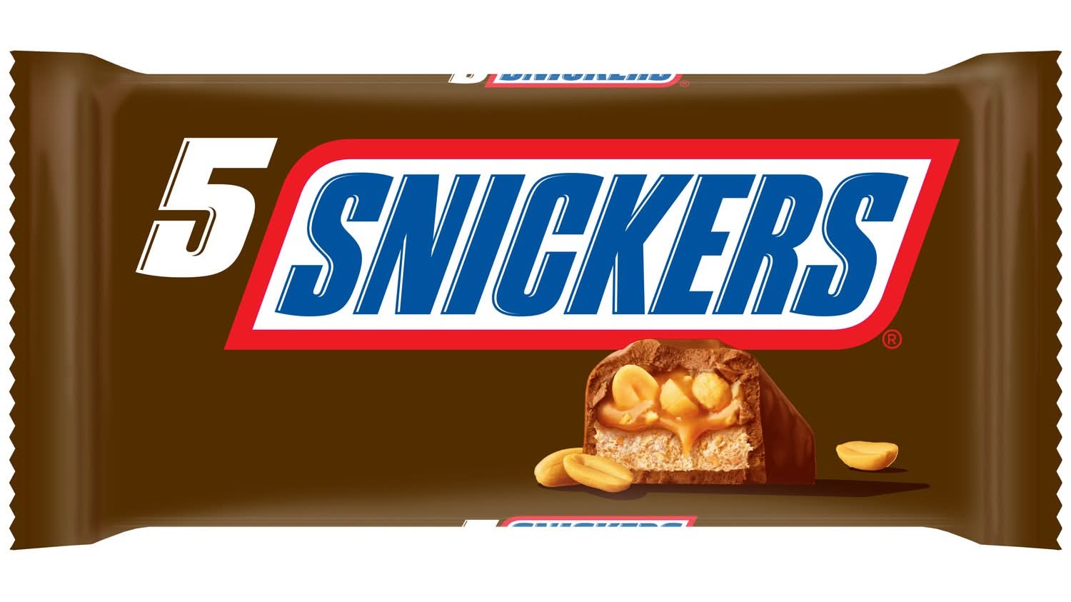 Snickers - Barres de chocolat (5 x 50g)