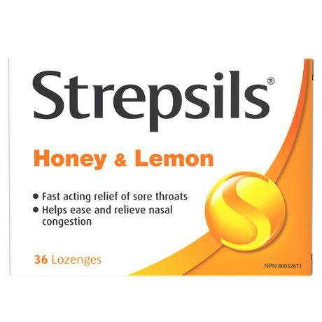 Strepsils Relief For Sore Throats Lozenges (36 ct)