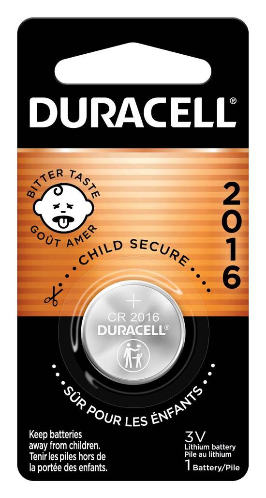 Duracell Lithium Battery 2016 3V (1 ct)