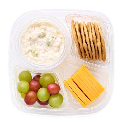 Readymeals Chicken Salad Cup With Cheese Quad Ready2Eat - Each