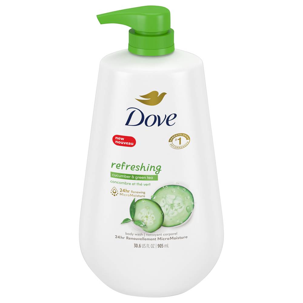 Dove Refreshing Cucumber & Green Tea Body Wash