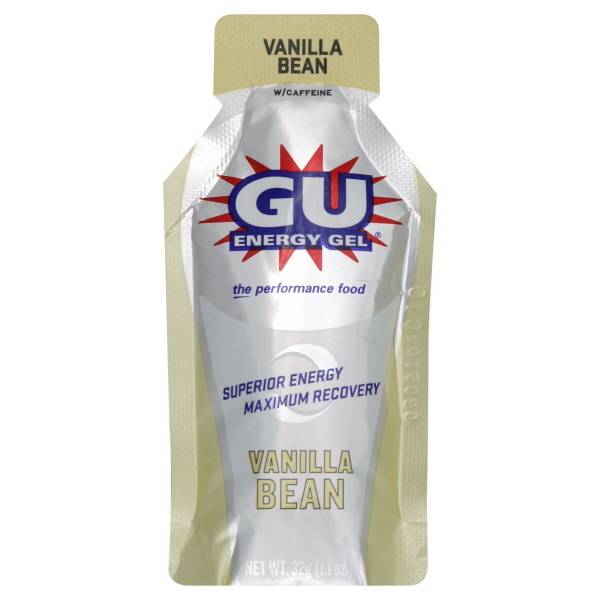 GU Energy Energy Gel, Vanilla Bean (1.1 oz)