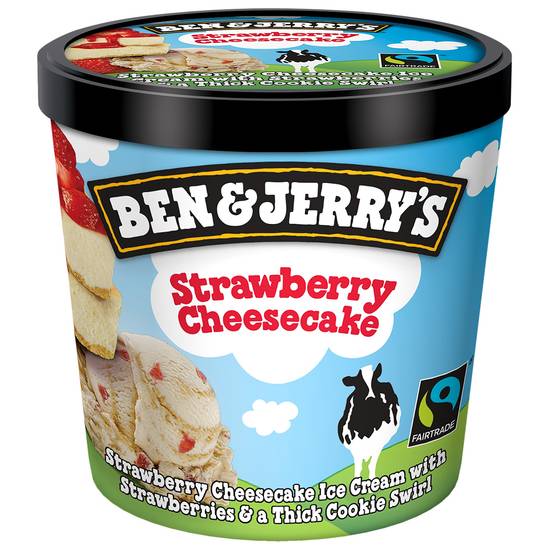 Ben & Jerry's Strawberry Cheesecake Ice Cream 120ml