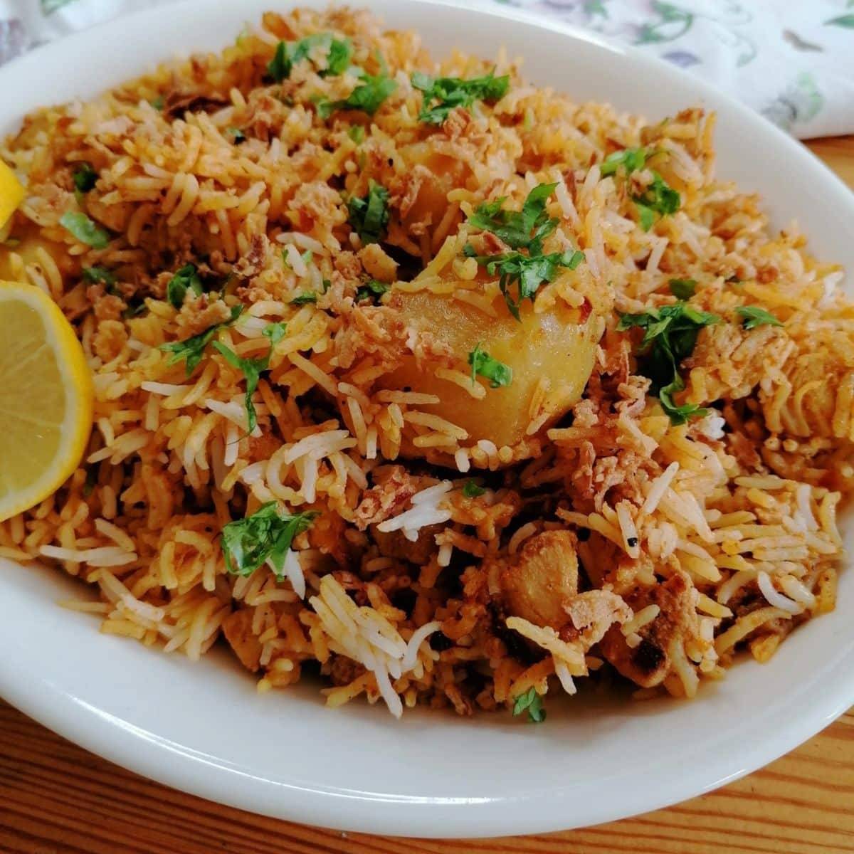 Promo - JJ10 - Biryani poulet 🍚🍗