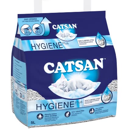 Catsan Hygiene Non-Clumping Odour Control Cat Litter (5L)
