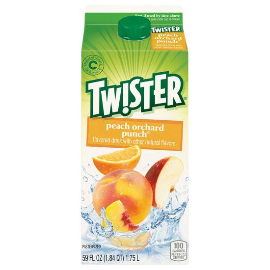 Twister Peach Orchard Punch Flavored Drink (59 fl oz)