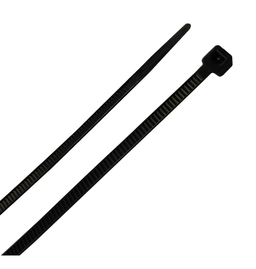 Home Plus 4 In. L Black Cable Tie 100 Pk
