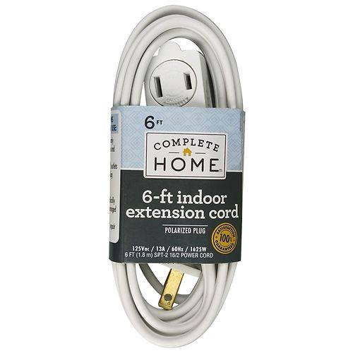 Complete Home Indoor Extension Cord 6 ft - 1.0 ea