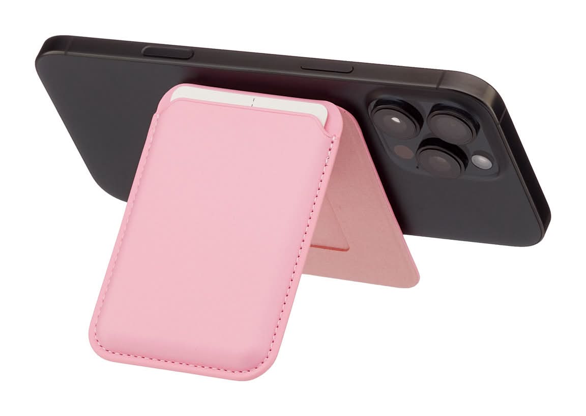 Spinpop Navy Blue Magsafe Card Holder & Kickstand