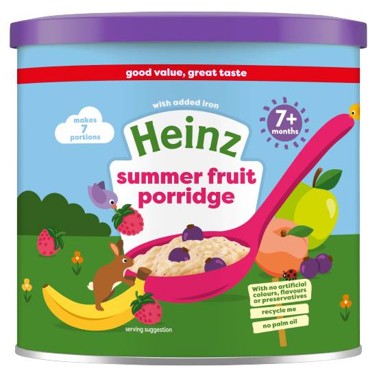 Heinz Summer Fruit Porridge 7+ Months 220g