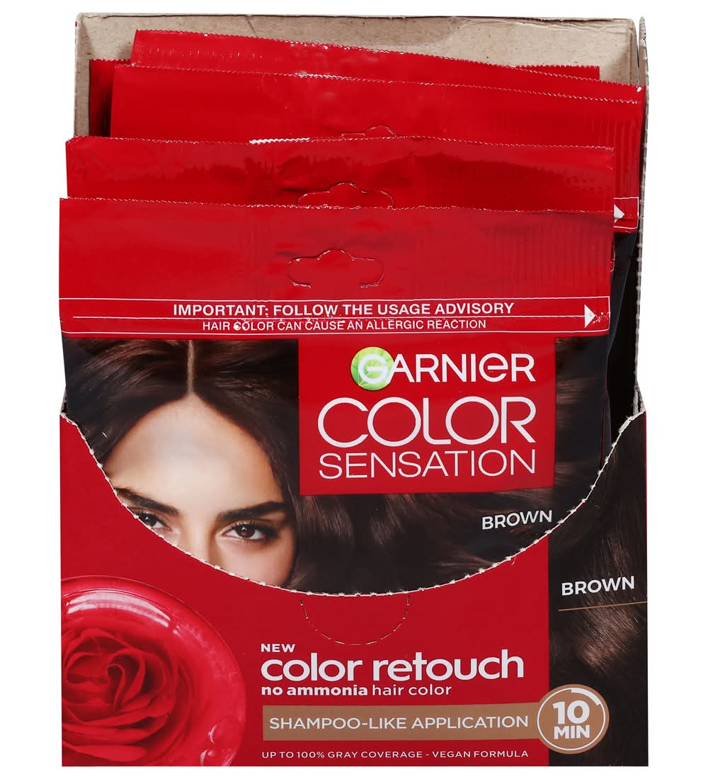 Garnier Sensation Hair Color, Brown