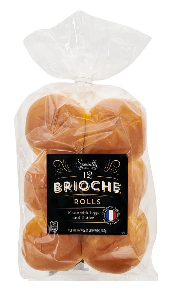 Specially Selected Brioche Bread Rolls (16.9 oz, 12 ct)