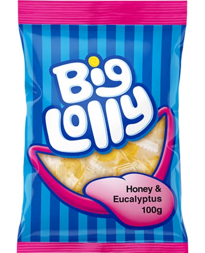 Big Lolly Honey And Eaucalyptus 100g