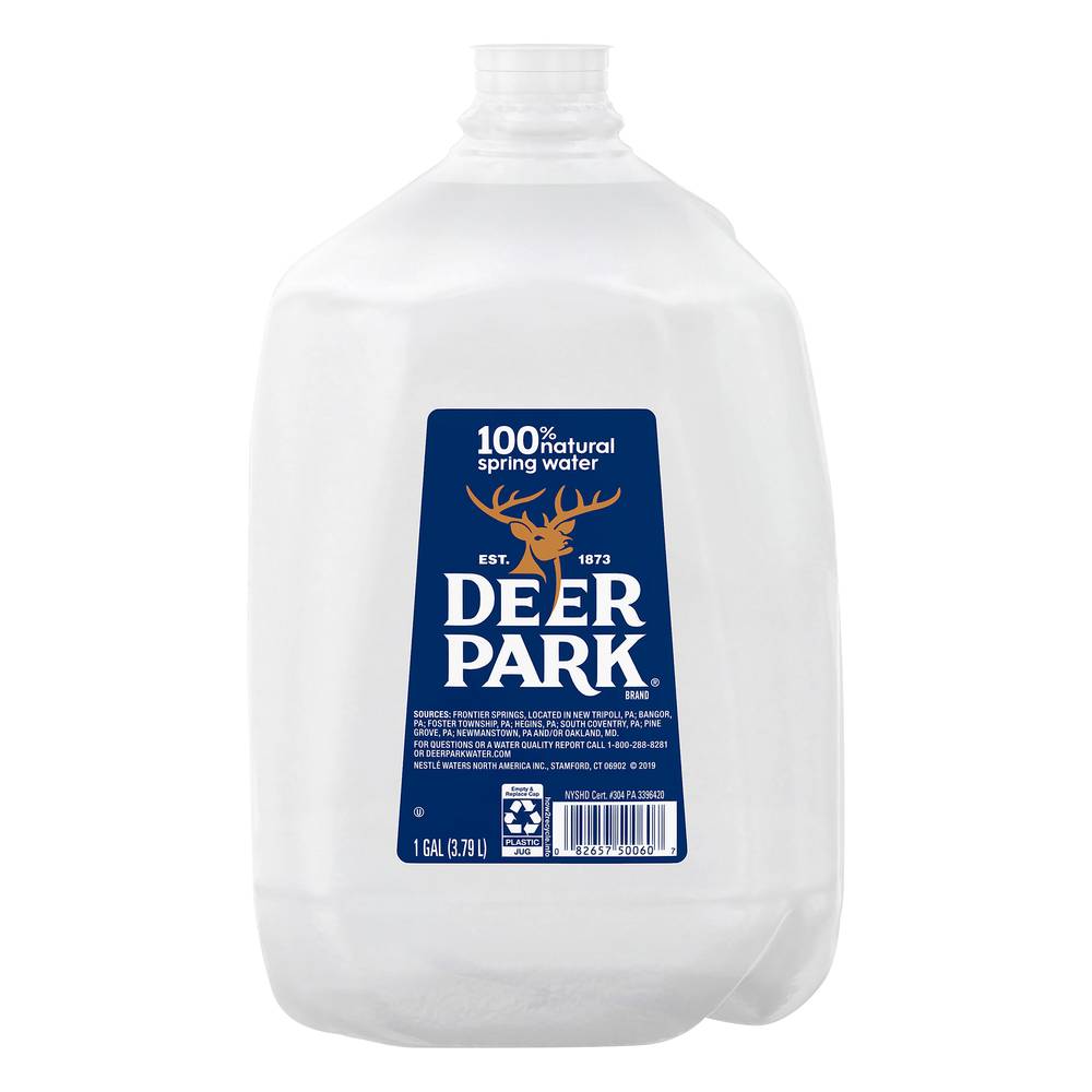 Deer Park 100 Natural Spring Water (1 gal)