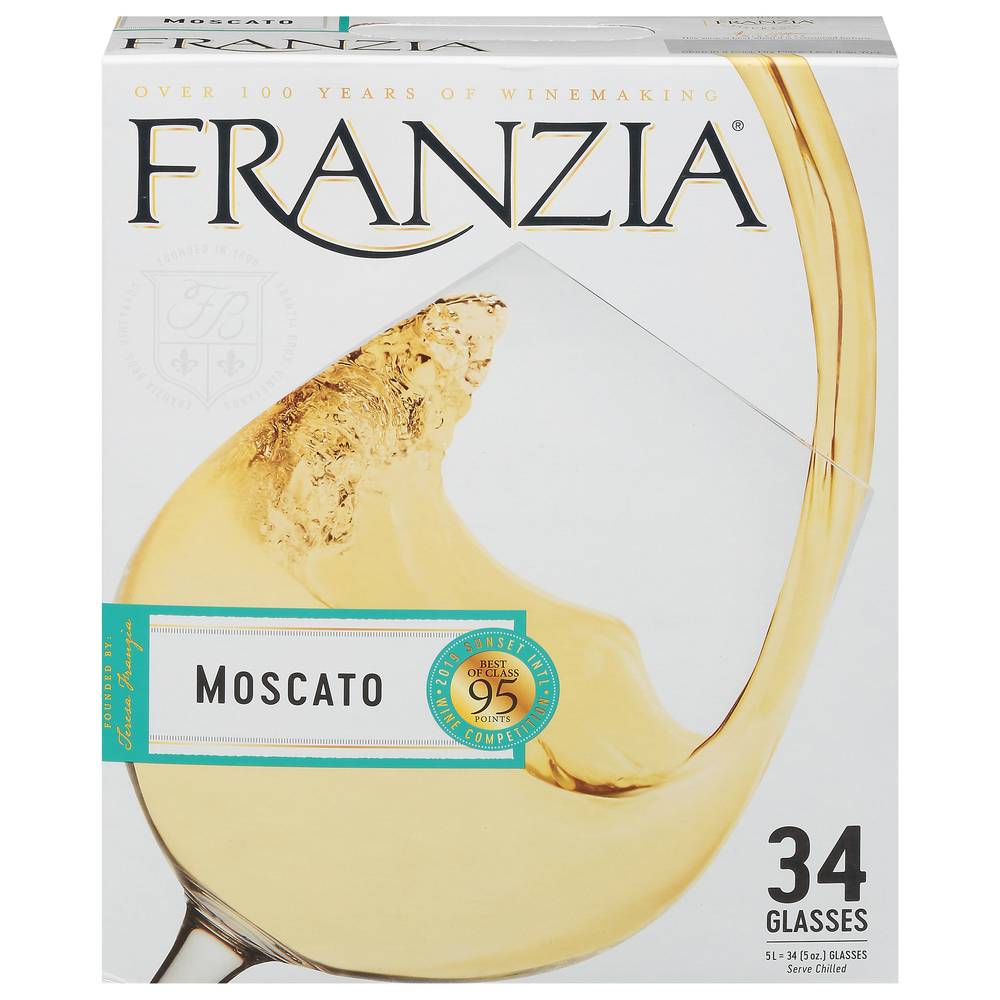 Franzia Vintner Select Moscato Wine (5 L)