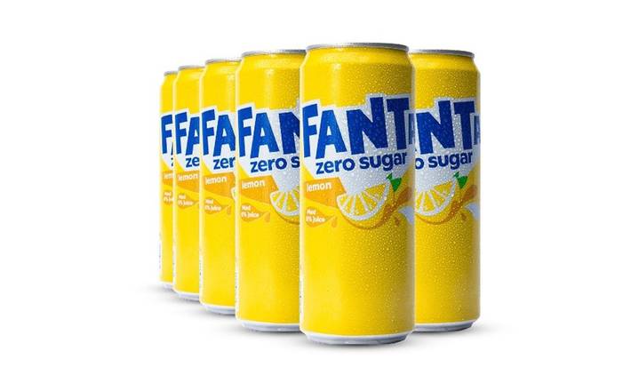 6-pack Fanta Lemon Zero