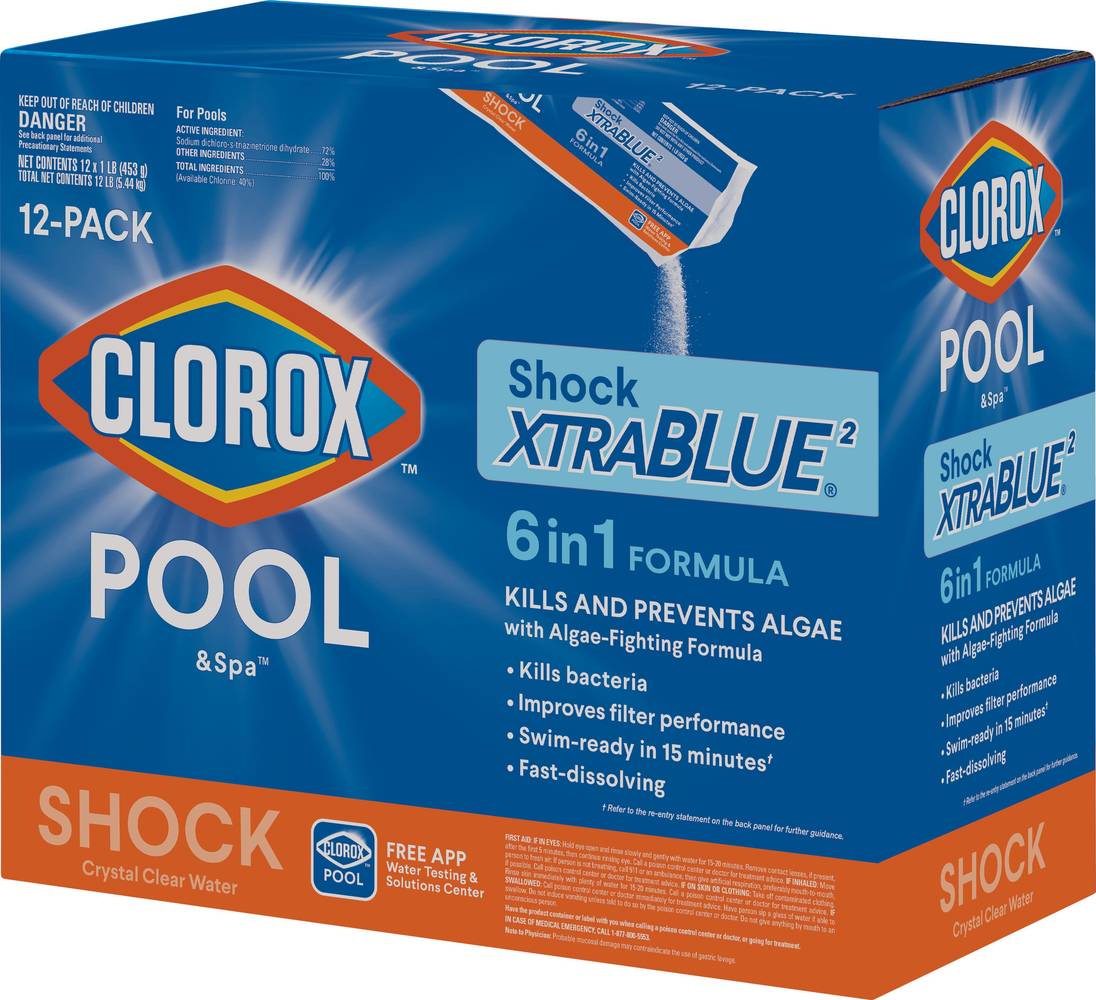 Clorox Pool&Spa 12-Pack 16 oz Pool Shock | 36012CLX