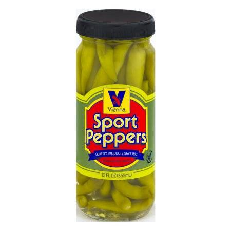 Vienna - Sport Peppers - 12 Oz (12 Units per Case)