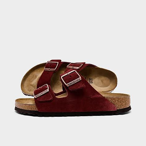 Women'S Birkenstock Arizona Birkibuc Sandals (Big Kids' Sizes Available) (38)