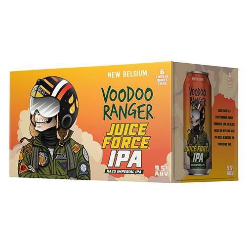 New Belgium Juice Force IPA 6 Pack Cans