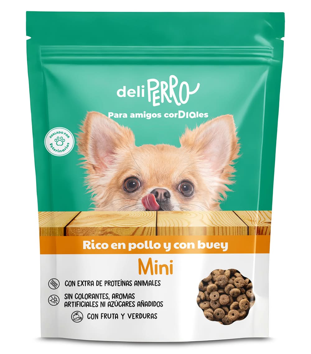 Alimento Para Perros Mini Deliperro De Dia Bolsa 800 G
