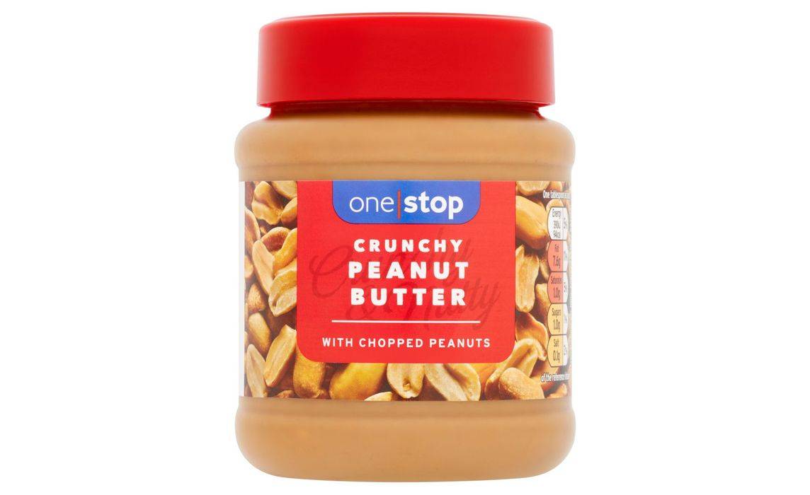 One Stop Crunchy Peanut Butter 340g (395705)