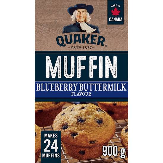 Quaker bleuets et babeurre muffins - muffin blueberry buttermilk (900 g)