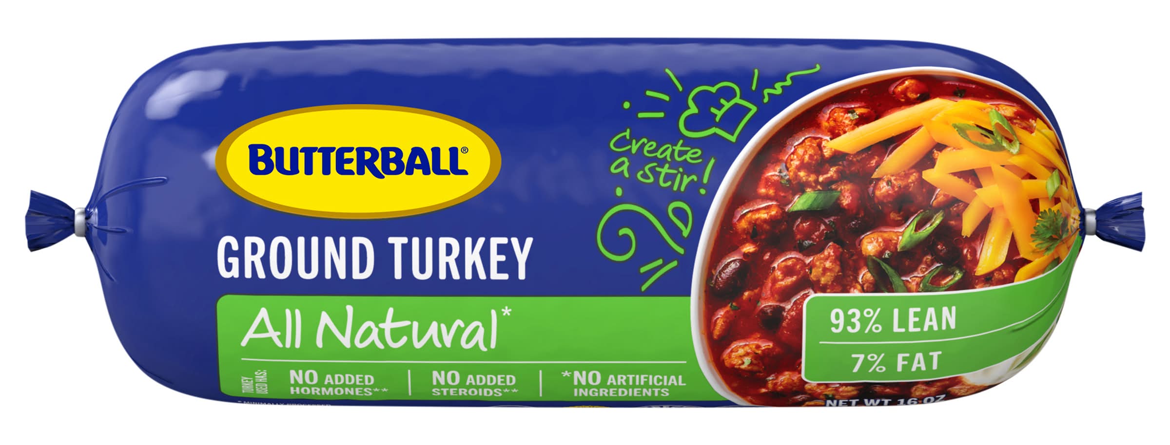 Butterball All Natural Ground Turkey (16 oz)