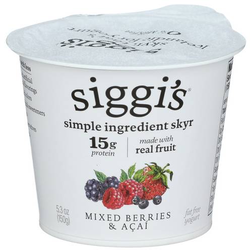 Siggi's Mixed Berries & Acai Skyr Yogurt