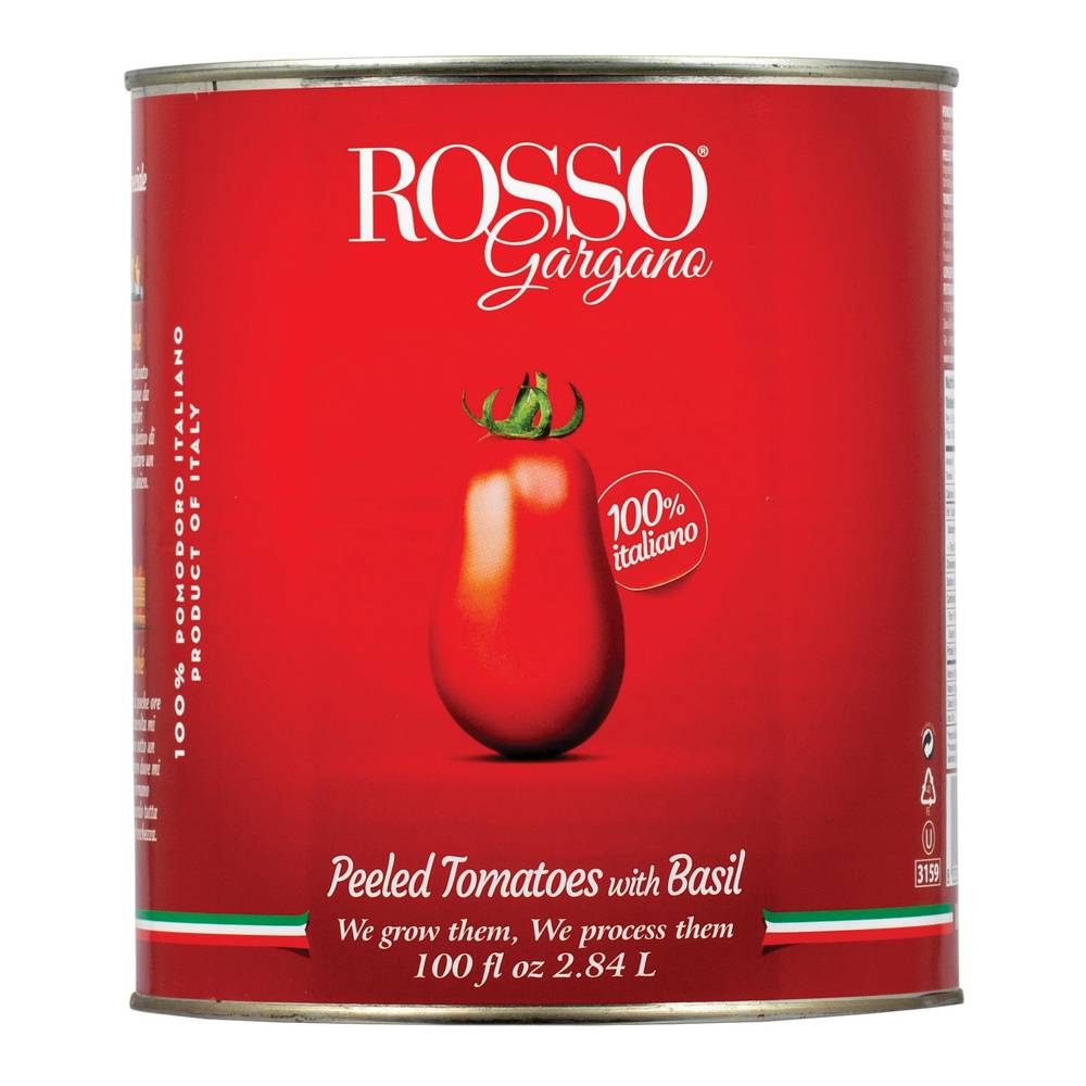 Rosso Whole Peeled Tomatoes, 2.84 L