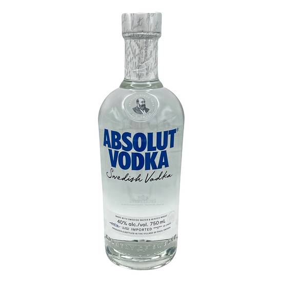 Absolut Swedish Vodka (750 ml)