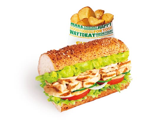 アボカドチキン ポテト(S)セット