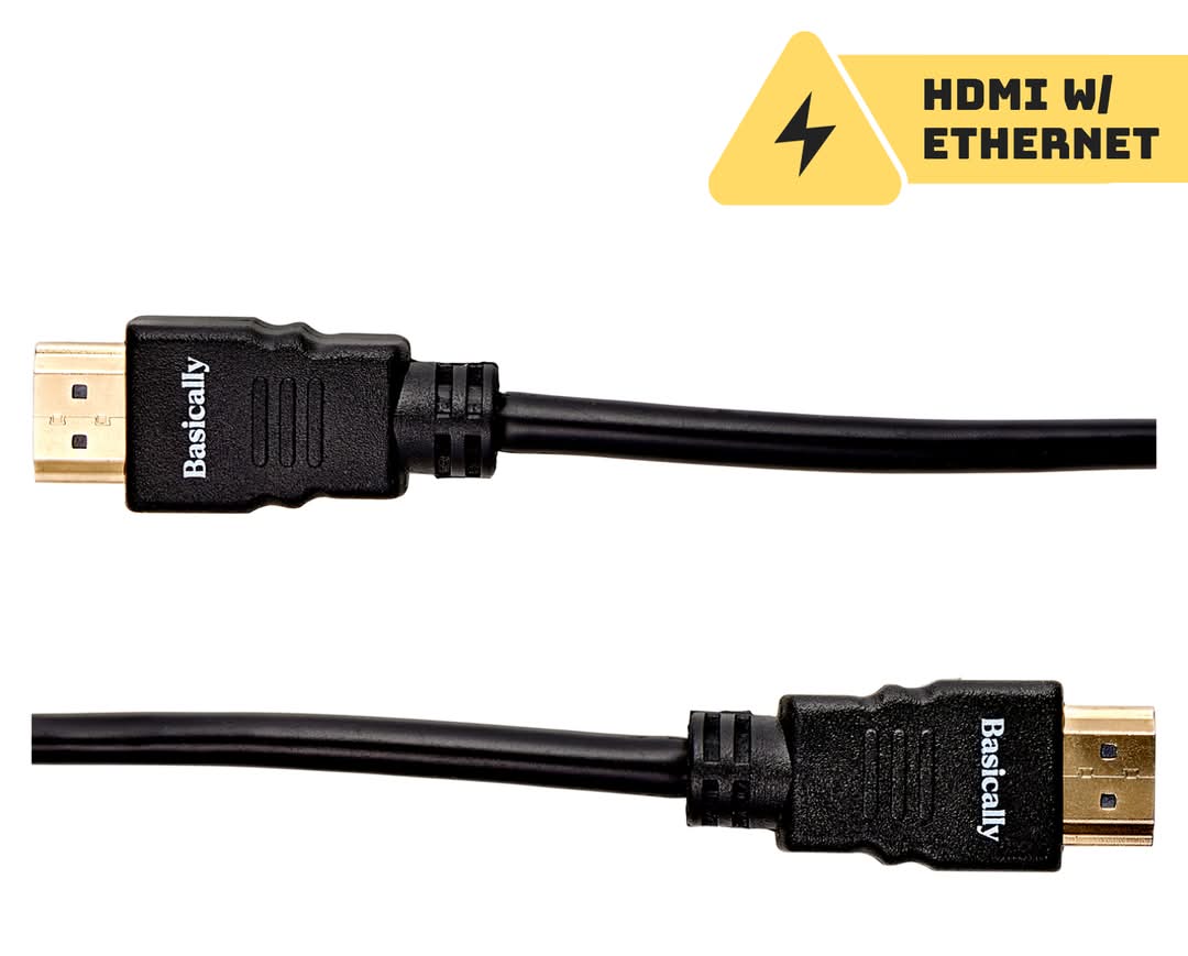 Basically High Speed Hdmi Cable With Ethernet, 6 ft