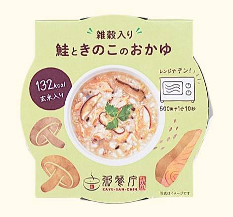 NL粥餐庁 鮭ときのこのおかゆ 250g