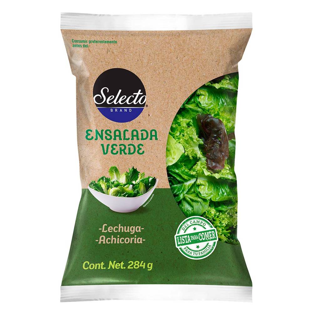 Selecto · Ensalada verde de lechuga con achicoria (284 g)