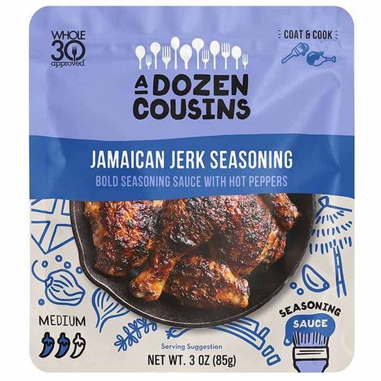 A Dozen Cousins Jamaican Jerk Seasoning 4 oz (oz)