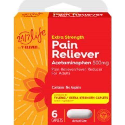 7-Eleven 24/7 Life Acetaminophen Pain Reliever