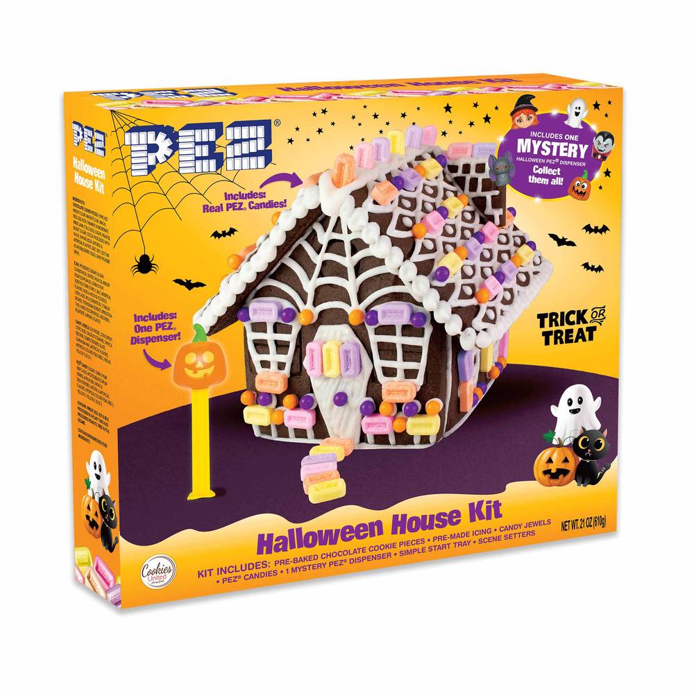 PEZ Halloween House Kit, 21 oz