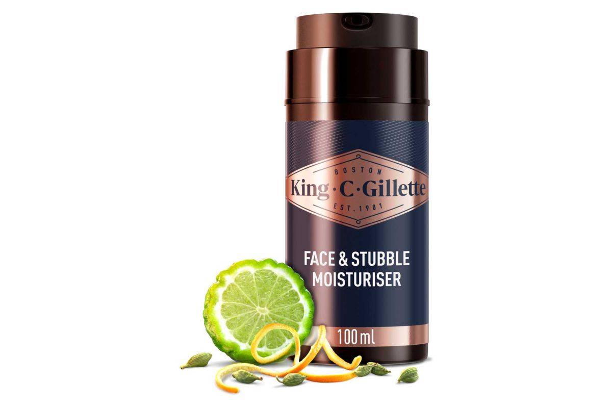 King C. Gillette Face & Stubble Moisturiser 100ml