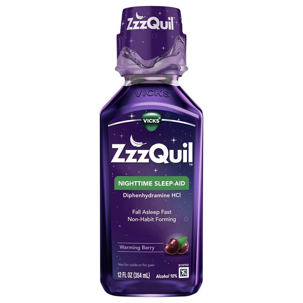 ZzzQuil Nighttime Sleep-Aid (12 fl oz)