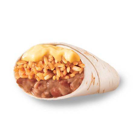 Burrito Cheesy Bean and Rice